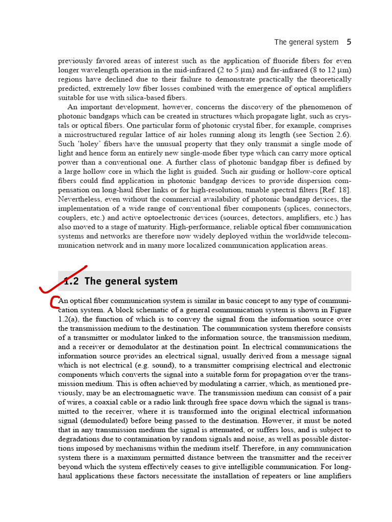Optical Fiber Communication Systems Explained | PDF | Optical Fiber ...