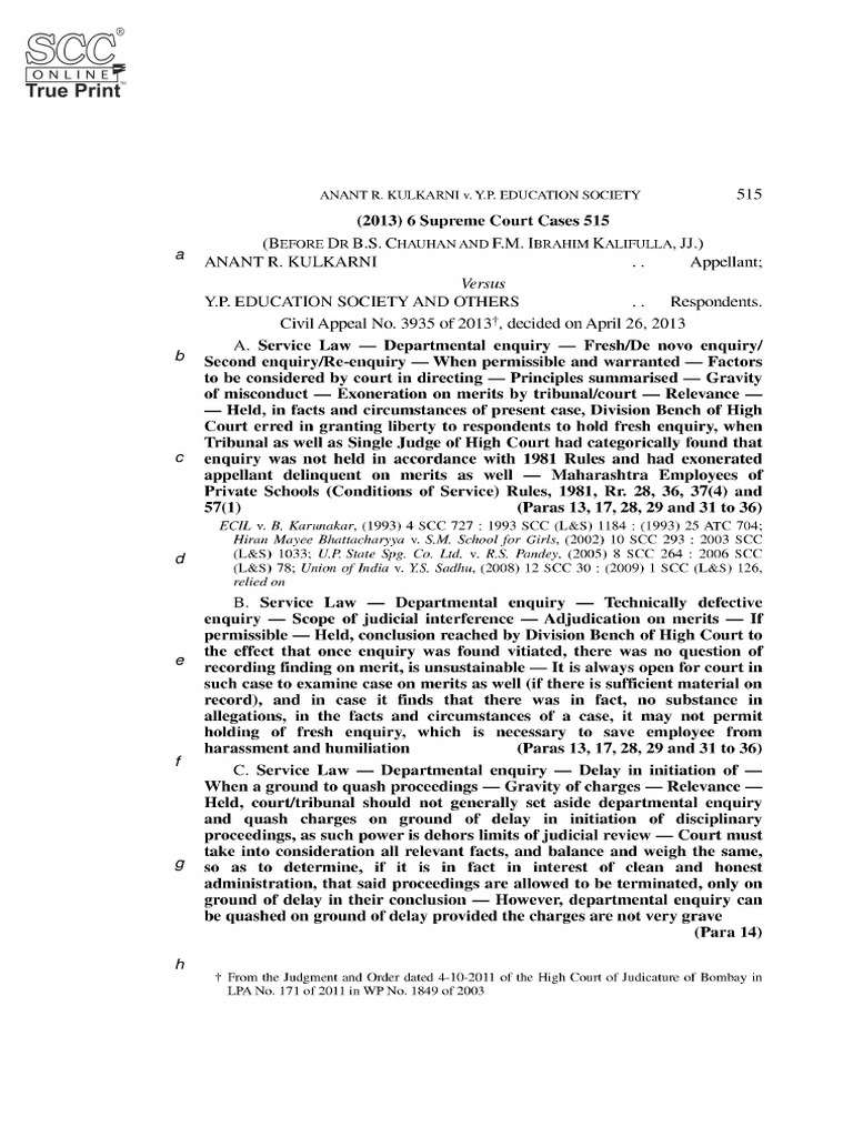 Anant r kulkarni v y p education society 2013 6 scc 515 pdf