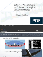 Optimization of Aircraft Wake Alleviation Schemes Through An Evolution Strategy