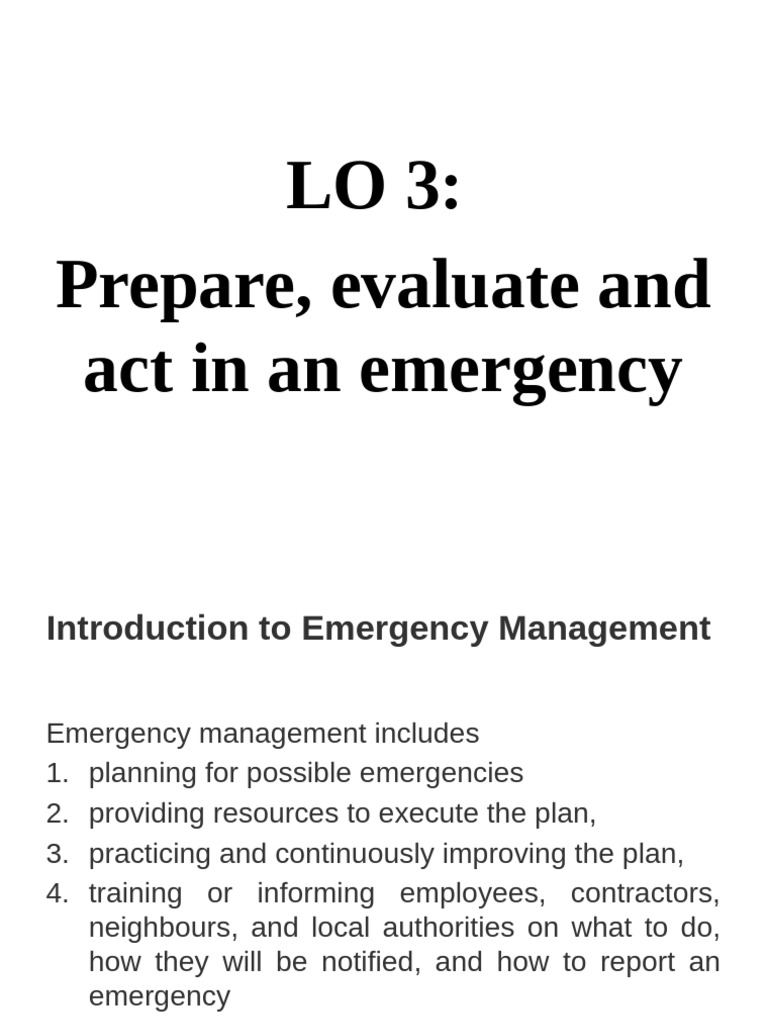 Emergency Management and First Aid Guide | PDF | First Aid | Emergency