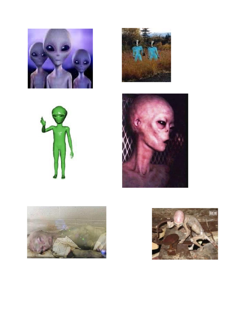 Aliens For Printout | PDF