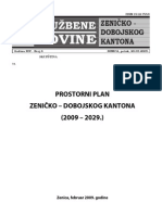 Prostorni Plan ZDK 2009 2029