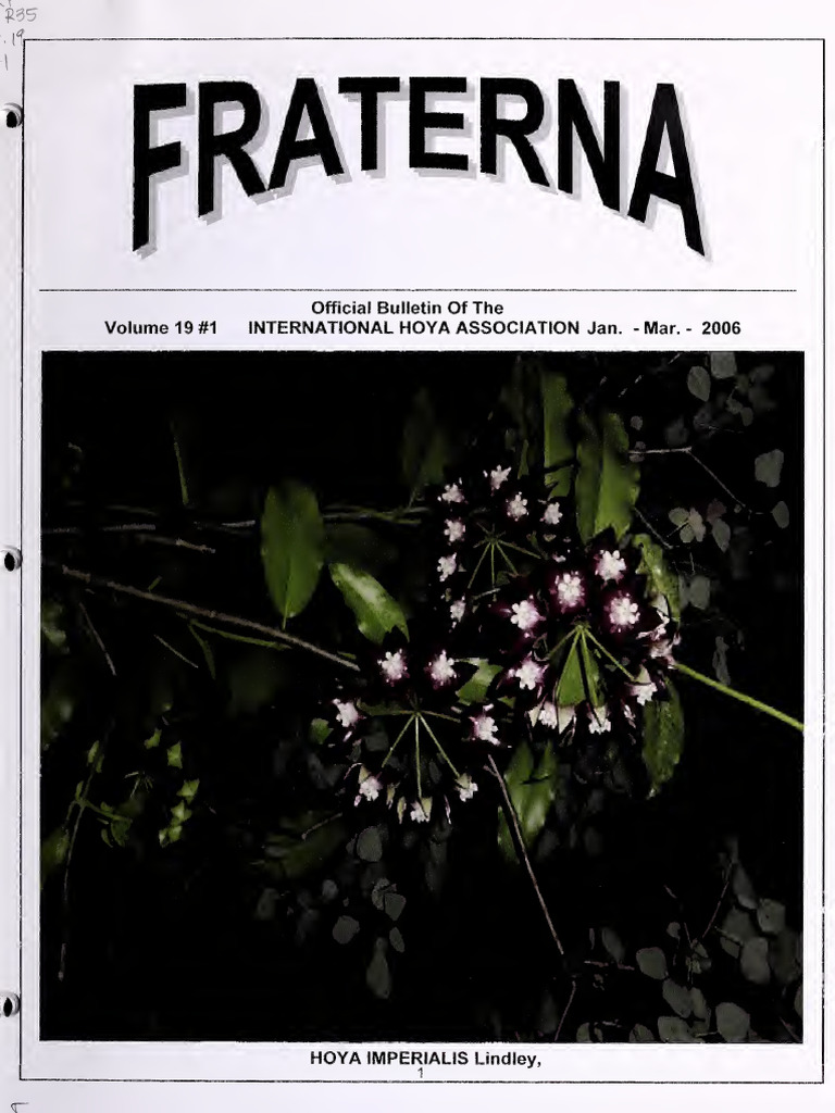 Fratern A Official 1914 in Te | PDF | Pollination | Flowers