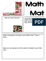 Six Lets Xmas Math Mat