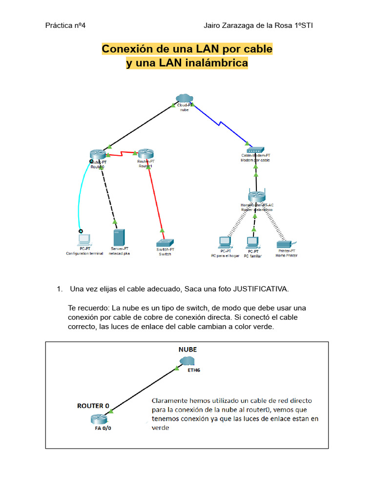 Configuración LAN y WLAN: Guía Práctica | PDF | Red de computadoras ...