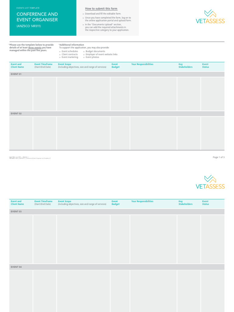 Conference & Event Organiser Template | PDF | Computing | Software