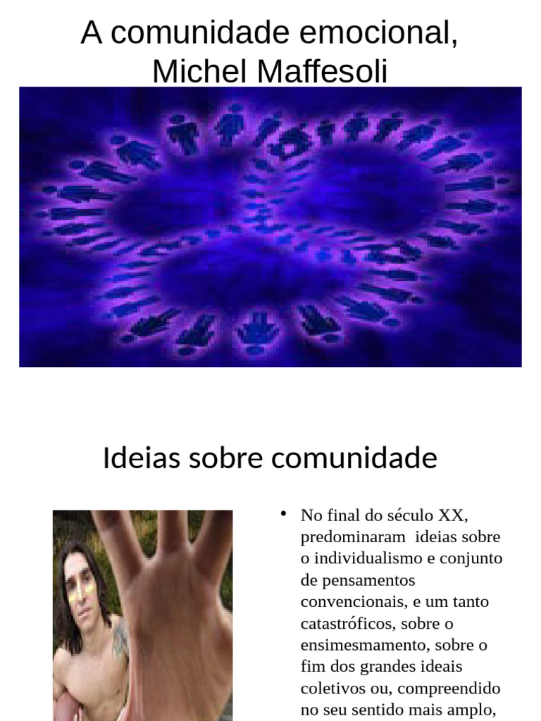 Comunidade Emocional e Neotribalismo | PDF | Sociologia | Emoções