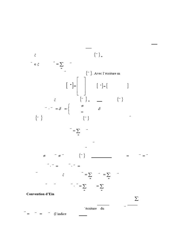 Analyse et Calculs de Tenseurs 3D | PDF | Tenseur | Base (algèbre linéaire)