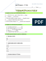 Determinantes - Ficha 1