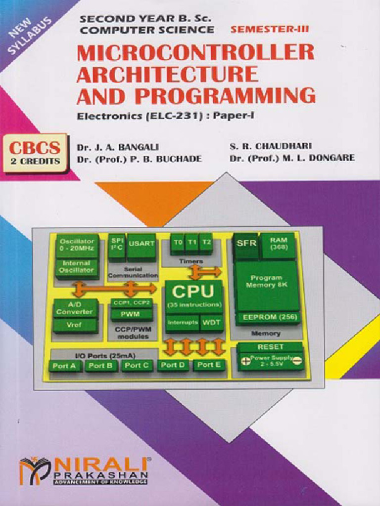 Microcontroller Architecture and Programming Electronics Paper I | PDF ...