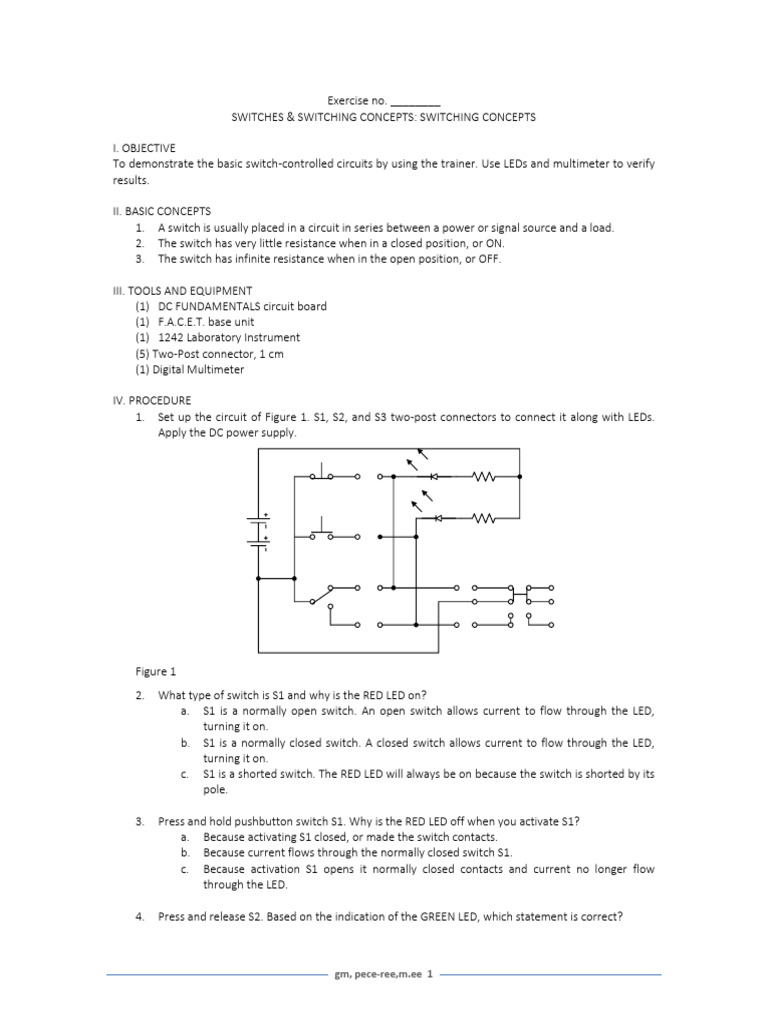 Switching - Switching Concepts - C0ncepts | PDF | Switch | Equipment