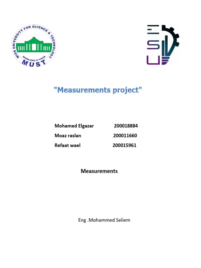 Op-Amp Measurements Project Report | PDF | Operational Amplifier ...