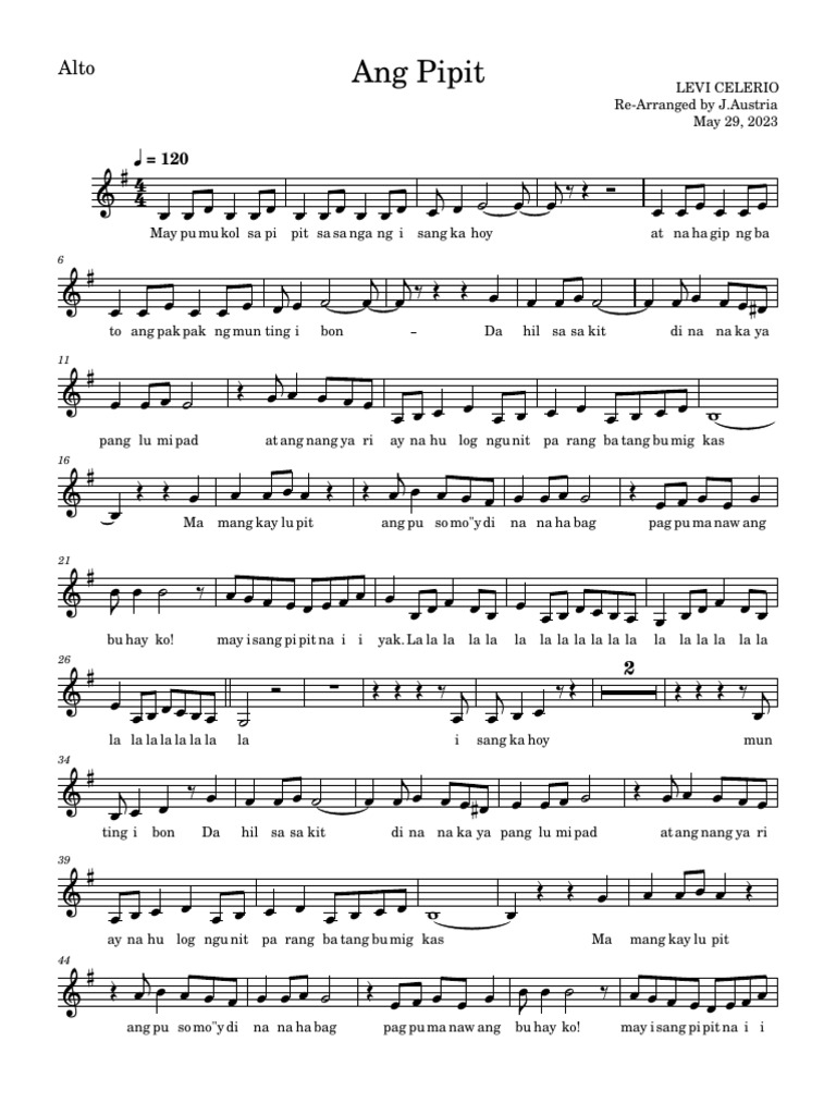 Ang PIPIT-Alto | PDF