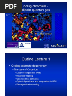 Tilman Pfau- Cooling chromium - a dipolar quantum gas