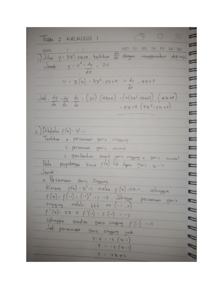 Tugas 2 Kalkulus Pdf