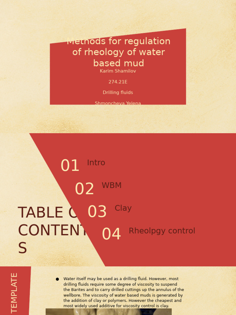Water-Based Mud Rheology Guide | PDF | Rheology | Filtration