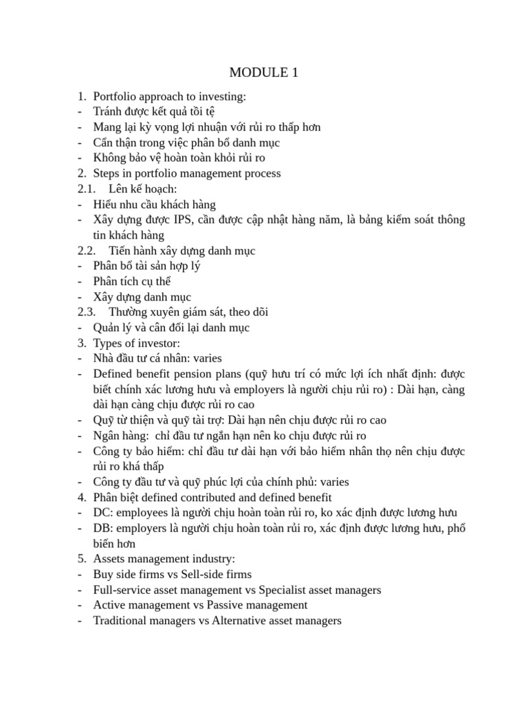 Module 1 | PDF