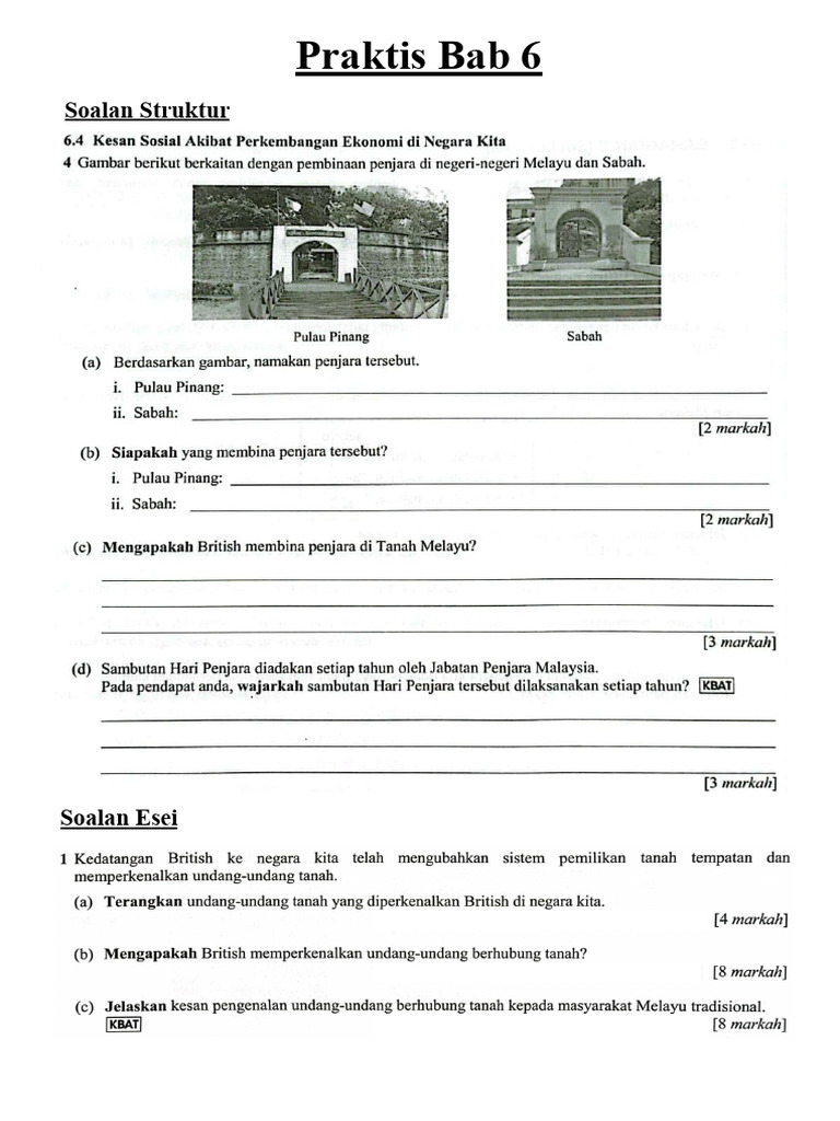 Bab 6 (Form 3) | PDF