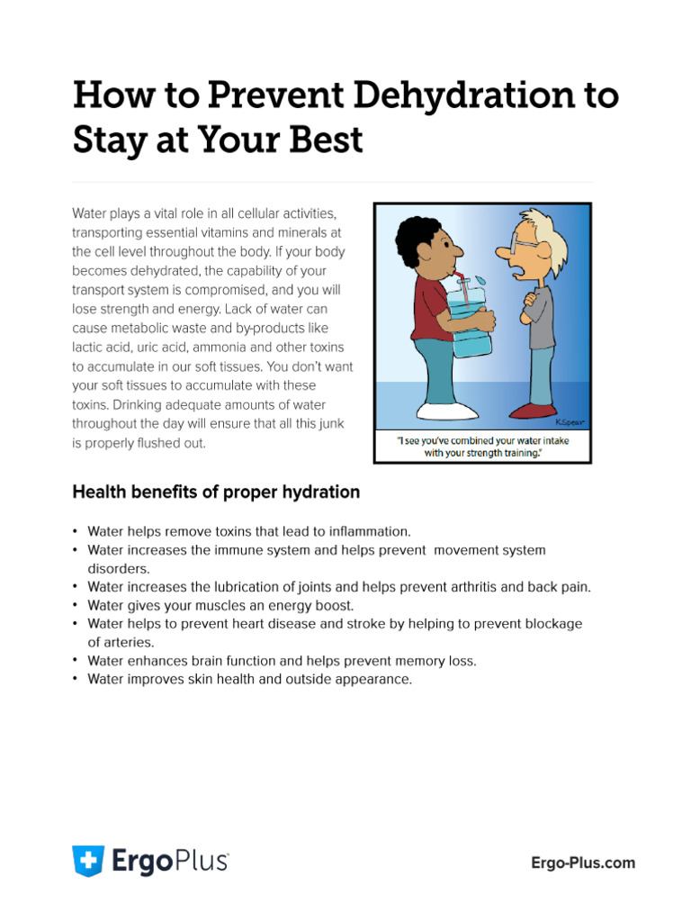 Hydration 1 | PDF
