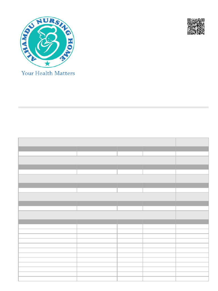 Ayub Lab Request | PDF | Medical Tests | Hematology