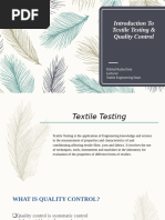 Textile Testing Methods Based On ISO Standard | PDF | Washing Machine ...