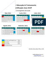 Calendário-Certificação Java-01.2011-sábado-manhã