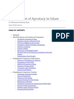 Punishment of Apostacy in Islam by Sir Muhammad Zafrulla Khan