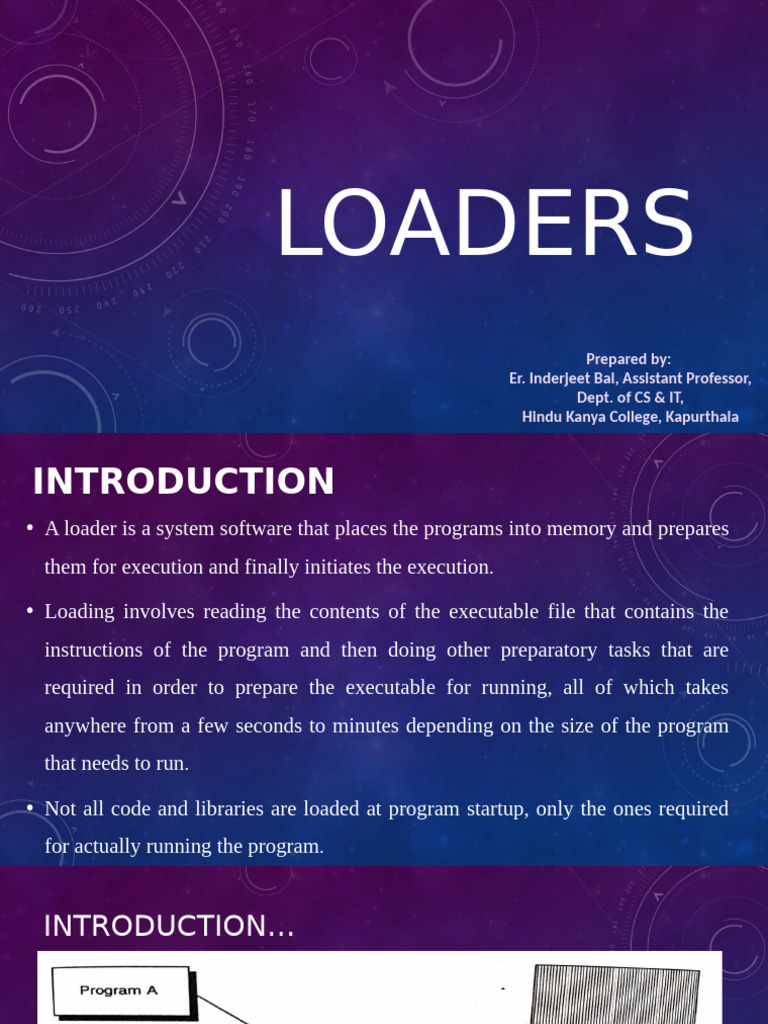 Booting Process of Loaders Explained | PDF | Library (Computing) | Booting