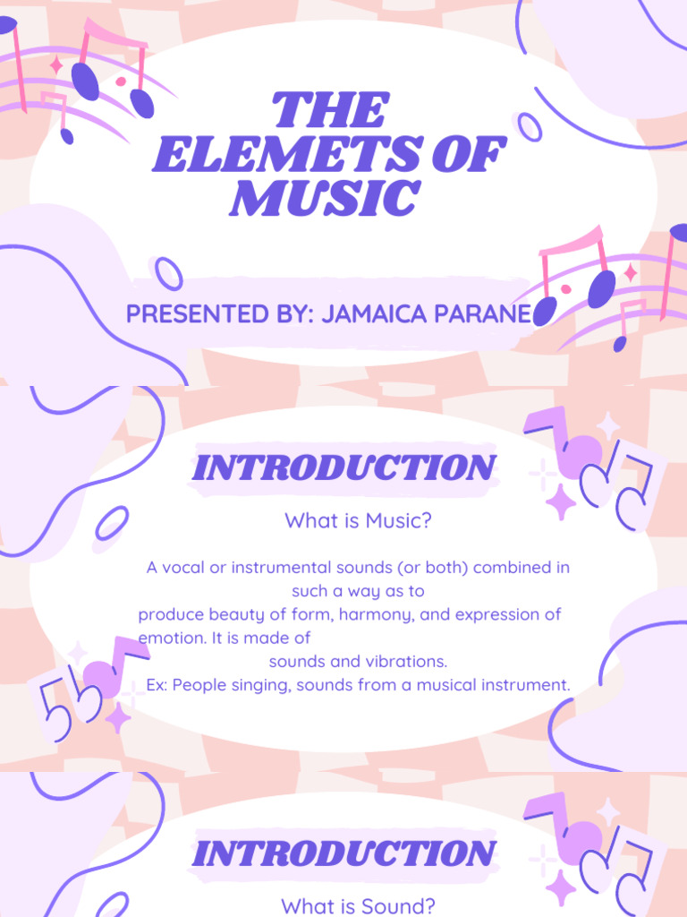 The Elements of Music | PDF