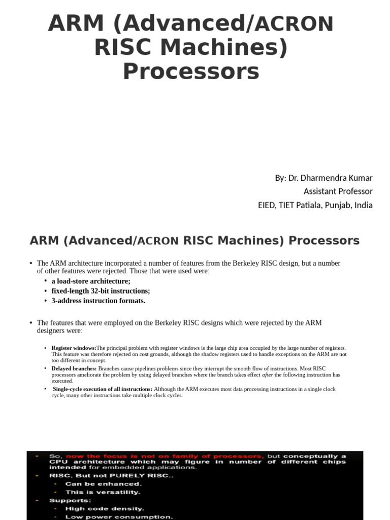 Arm processor pdf office equipment operating system technology