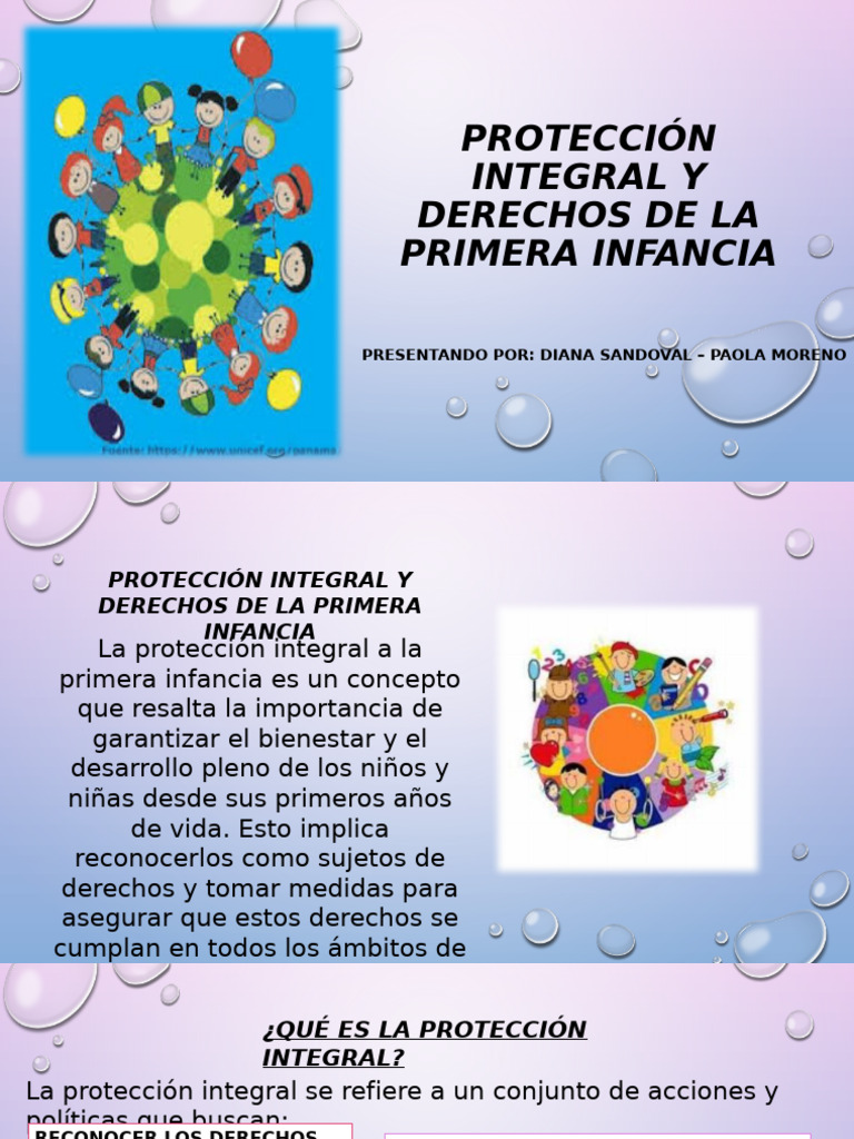 Protección Integral y Derechos de La Primera Infancia | PDF | Abuso ...