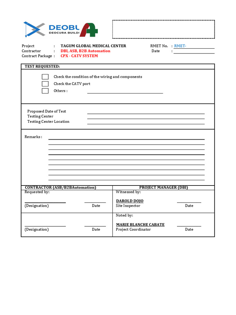 Rmet TGMC Catv | PDF