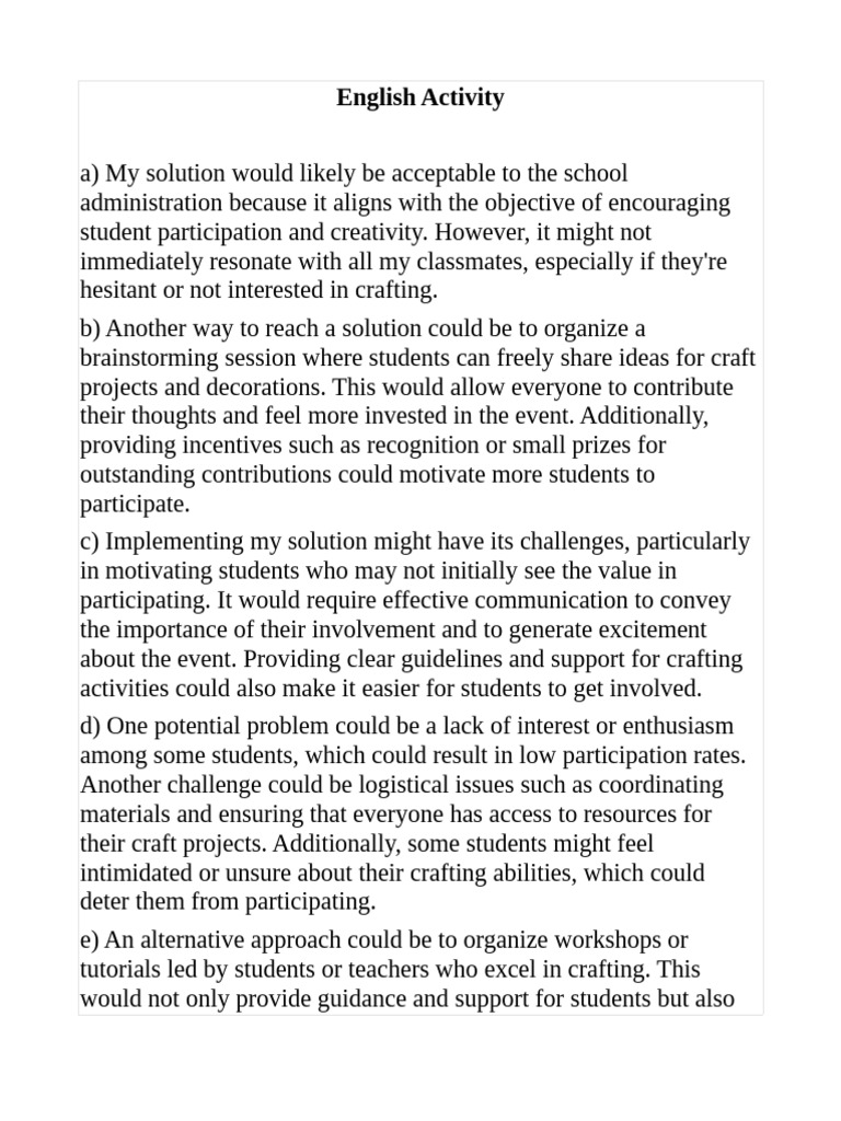 English activity pdf