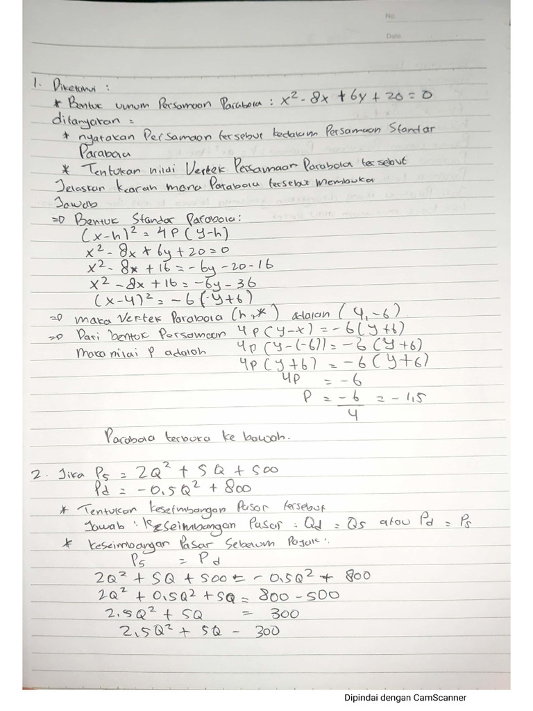 Tugas 3 Matematika Pdf