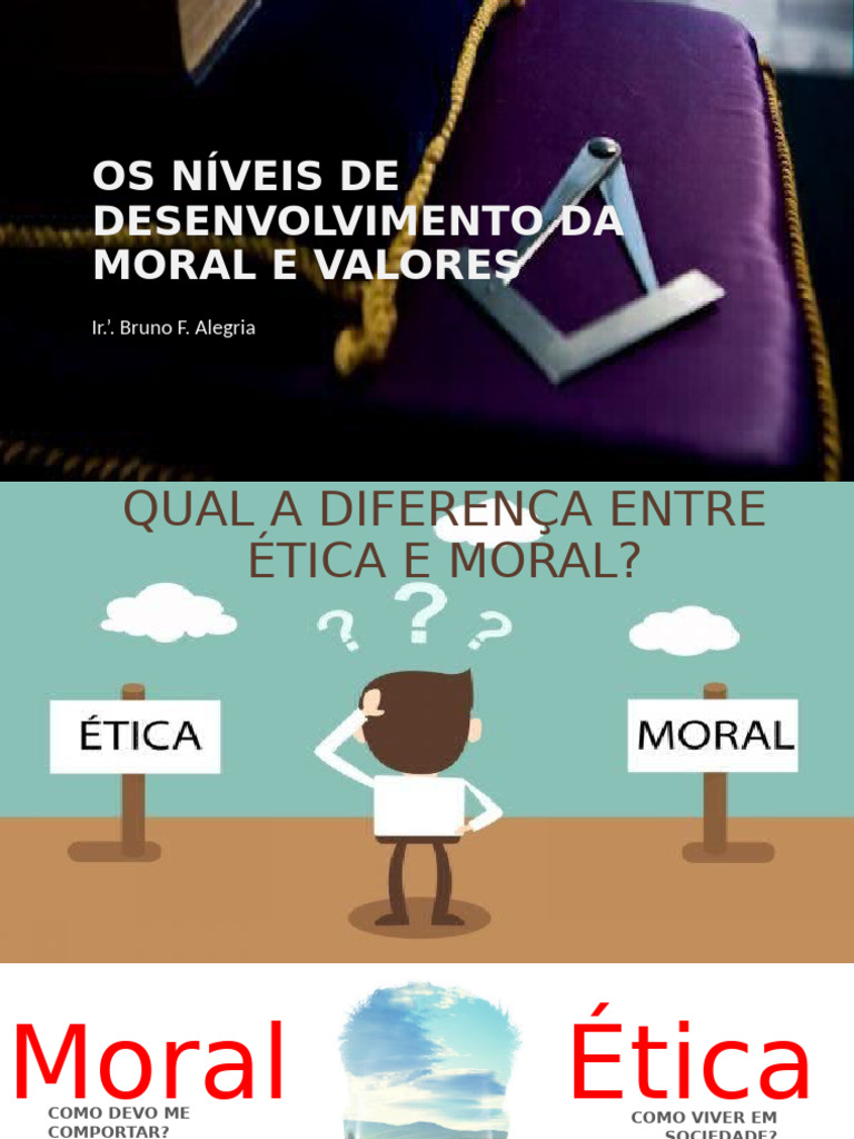 Níveis de Desenvolvimento Moral e Valores | PDF | Moralidade | Atitude ...
