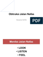 Obtruksi Jalan Nafas