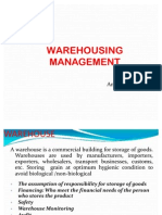 Warehousing Management