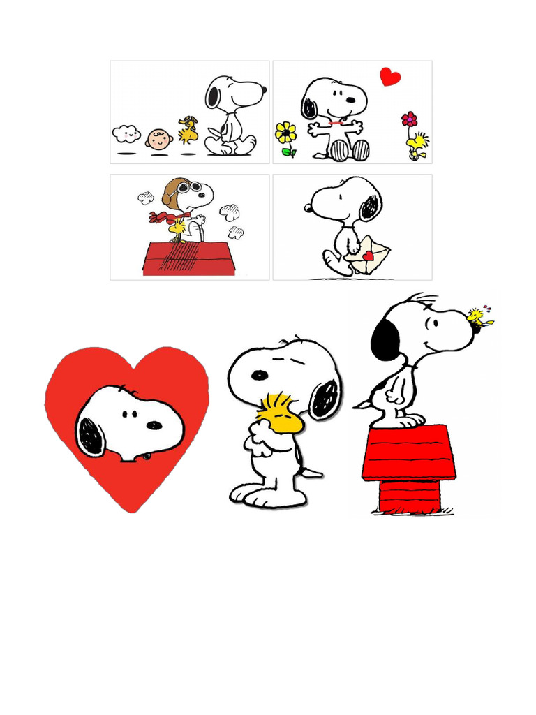 Carta 3d de Snoopy | PDF