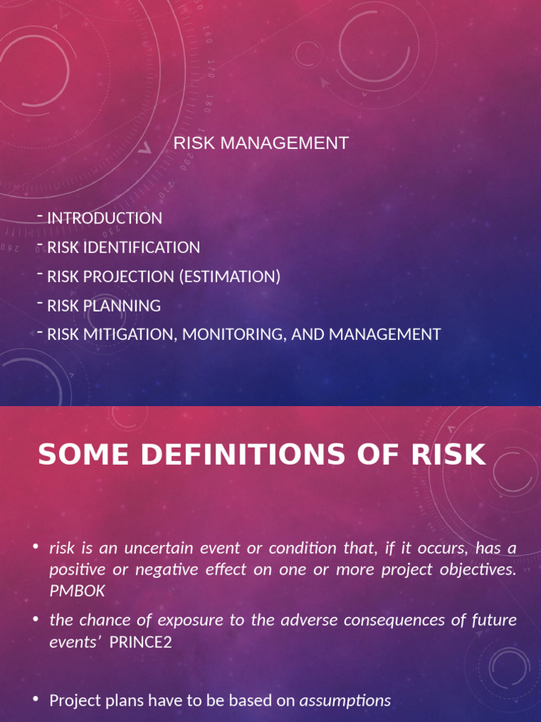 Comprehensive Guide to Risk Management | PDF | Risk | Risk Management