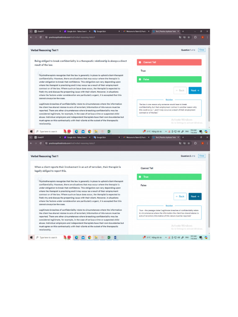Korn Ferry Test Sample | PDF