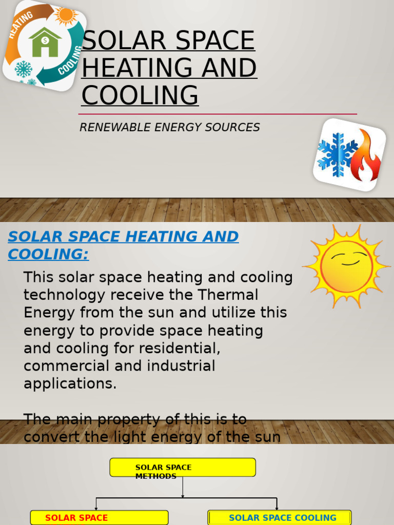 Solar Space Heating & Cooling | PDF | Solar Energy | Air Conditioning