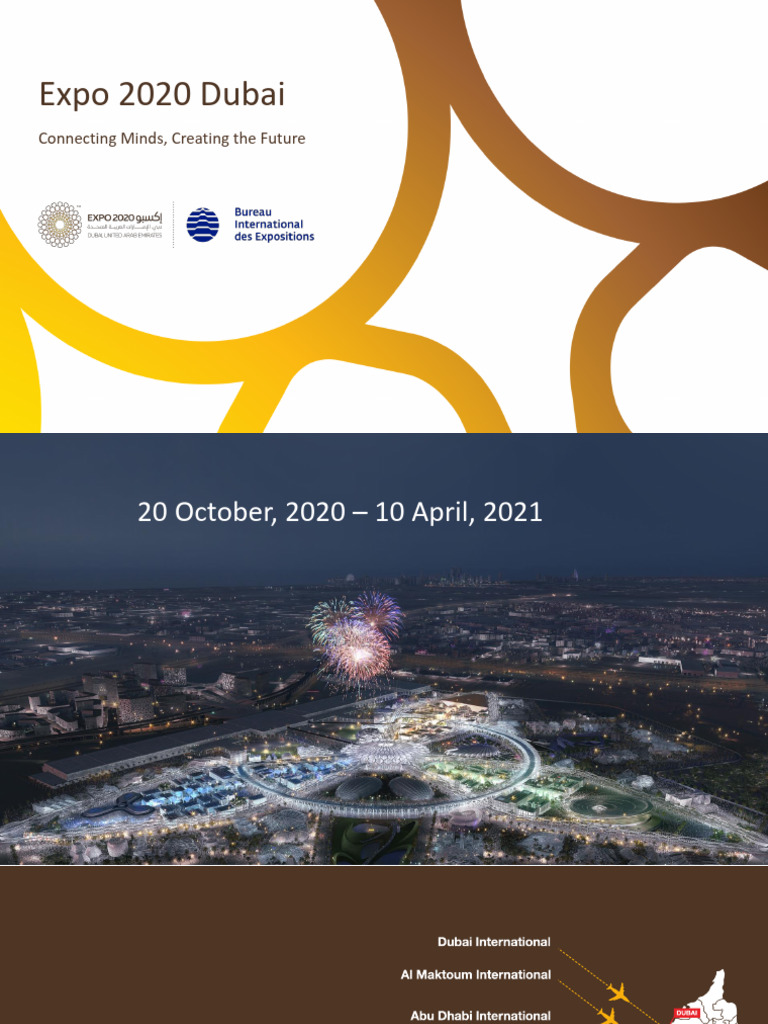 Expo Dubai 2020 | PDF | Payments | Dubai