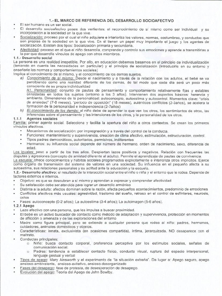Esquema Tema 6 | PDF