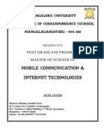 MS in Mobile Communication & Internet Technologies