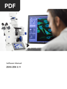 ZEN 3.11 - Software Manual