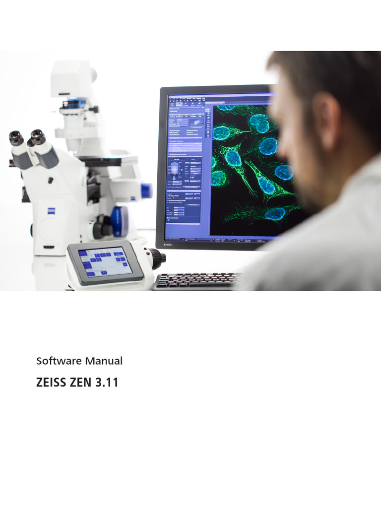 ZEISS ZEN 3.11 Software Manual | PDF | Window (Computing) | Computing