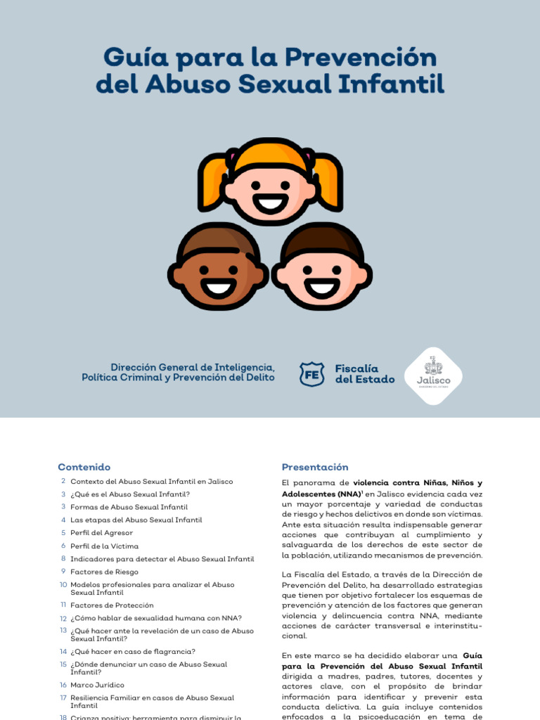 Guía para Prevenir el Abuso Sexual Infantil | PDF | Abuso sexual ...