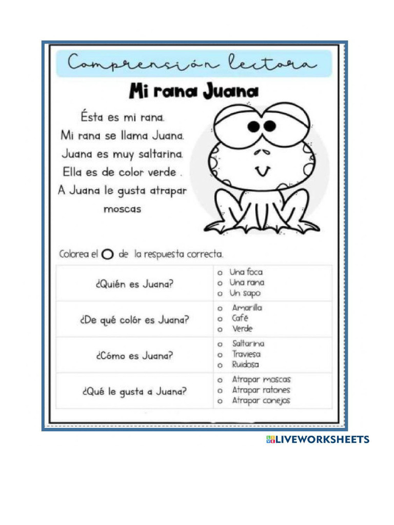 Mi Rana Juana | PDF