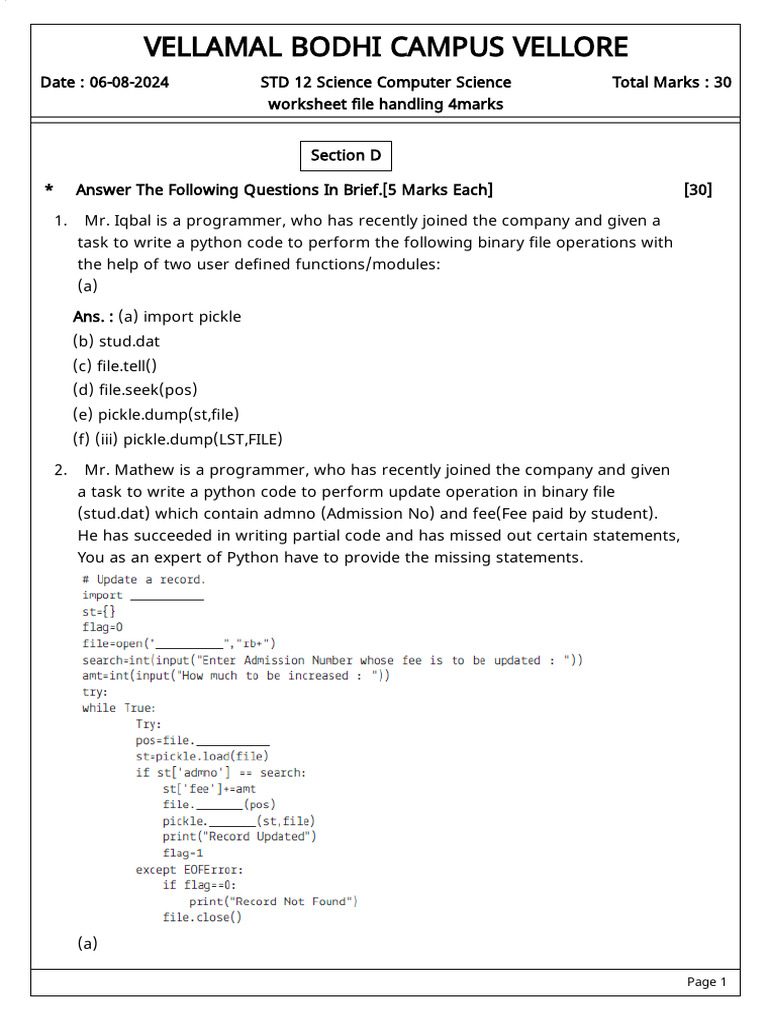 2024 08 06 09 59 Solution | PDF | Comma Separated Values | Computer ...
