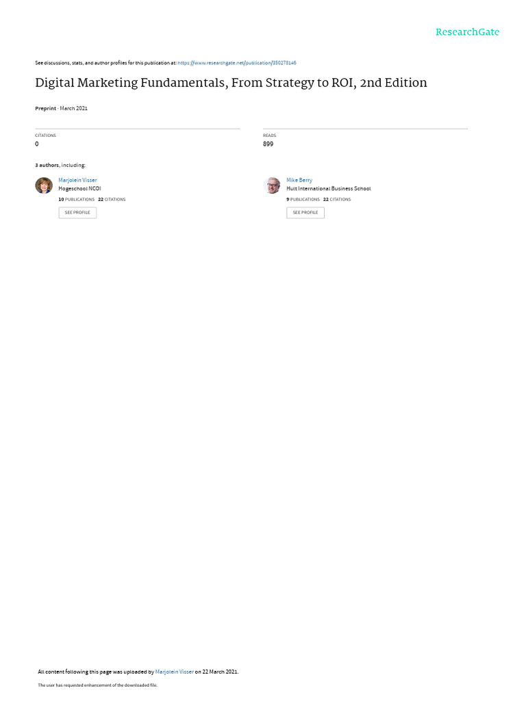 Chapter 1 Pdf Marketing Digital Marketing